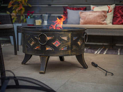 La Hacienda Diamond Firepit