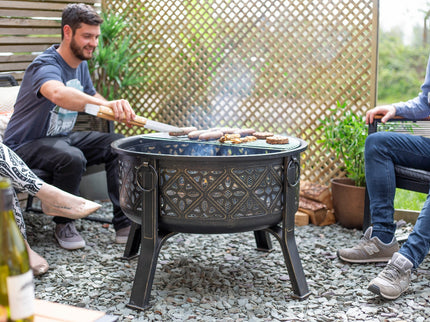 La Hacienda Moresque Firepit