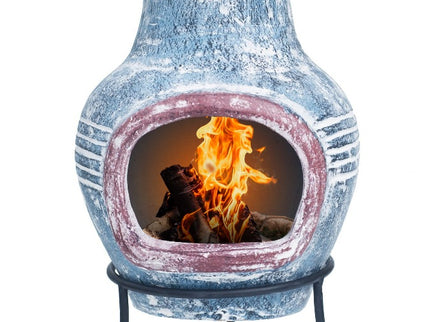 La Hacienda Swirl Small Mexican Fireplace