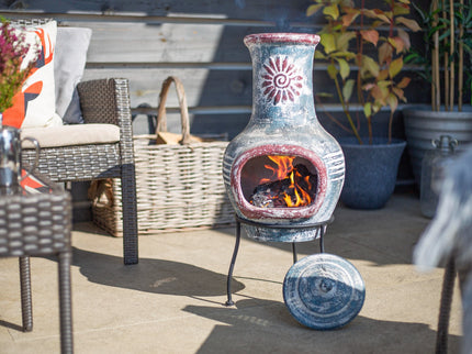 La Hacienda Swirl Small Mexican Fireplace