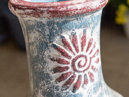 La Hacienda Swirl Small Mexican Fireplace