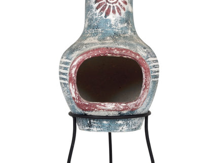 La Hacienda Swirl Small Mexican Fireplace