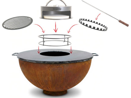 MOODZ fire bowl Dome 80 cm
