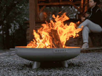 MOODZ FireBowl Feet & Handle Stainless Steel Ø60 cm