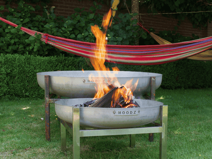 MOODZ Firebowl Stainless Steel Ø80 cm