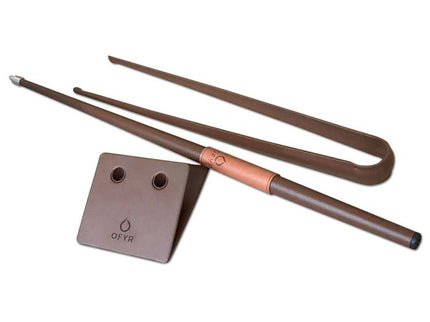 OFYR Buffadoo set (blowpipe + wood tong/pole)