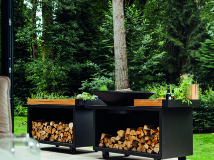 OFYR Island Black 100 PRO Teak Wood