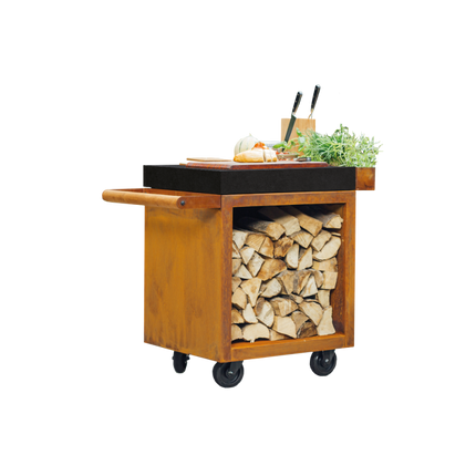 OFYR Mise en place Table Pro 65 Corten