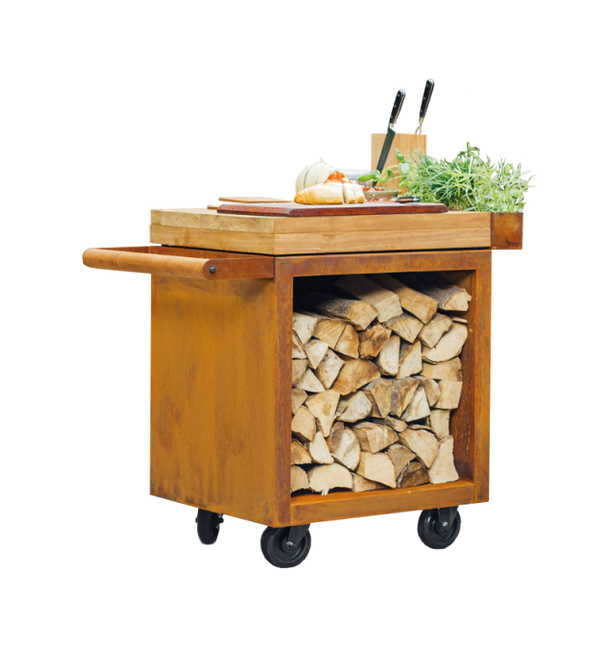 OFYR Mise en place Table Pro 65 Corten