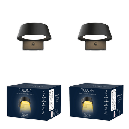 Package deal ZOLUNA 2x wall lamp Olivia