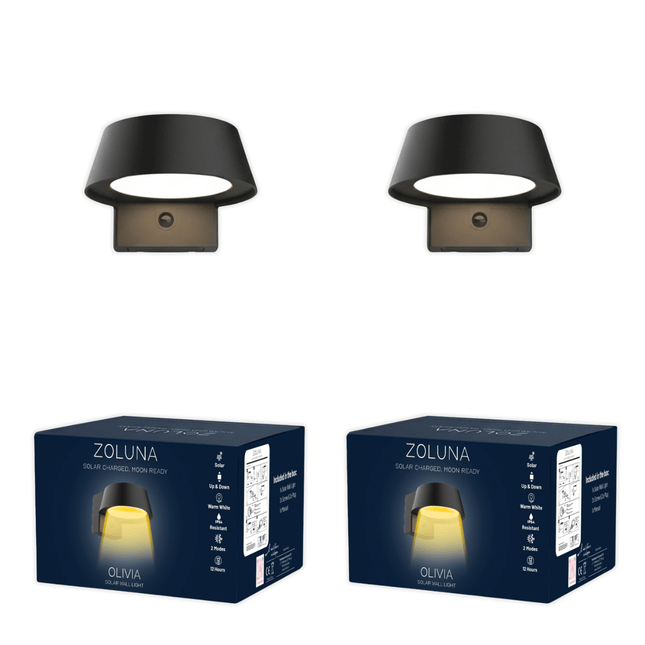 Package deal ZOLUNA 2x wall lamp Olivia