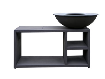 Quoco PIATTO Tavolo Donkergrijs-Medium