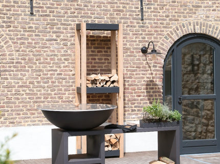 Quoco PIATTO Tavolo Dark grey