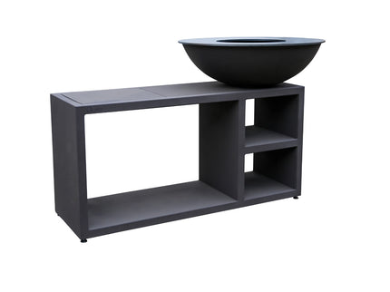 Quoco PIATTO Tavolo Dark grey
