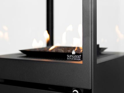 Sunwood patio heater Marino black