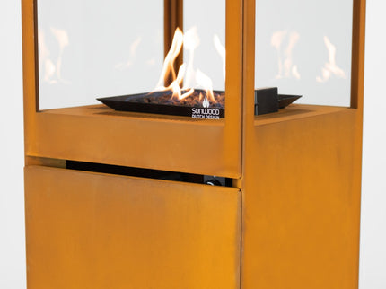 Sunwood patio heater Marino Cortensteel