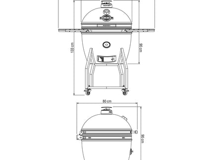 YAKINIKU kamado barbecue XLARGE complete