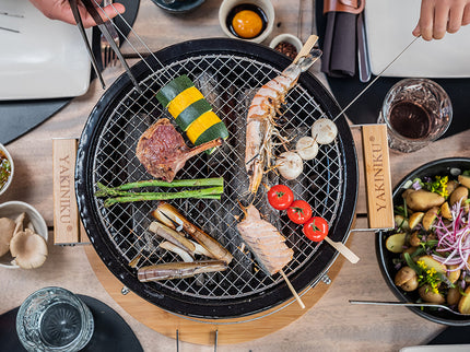 YAKINIKU table grill Shichirin MEDIUM round