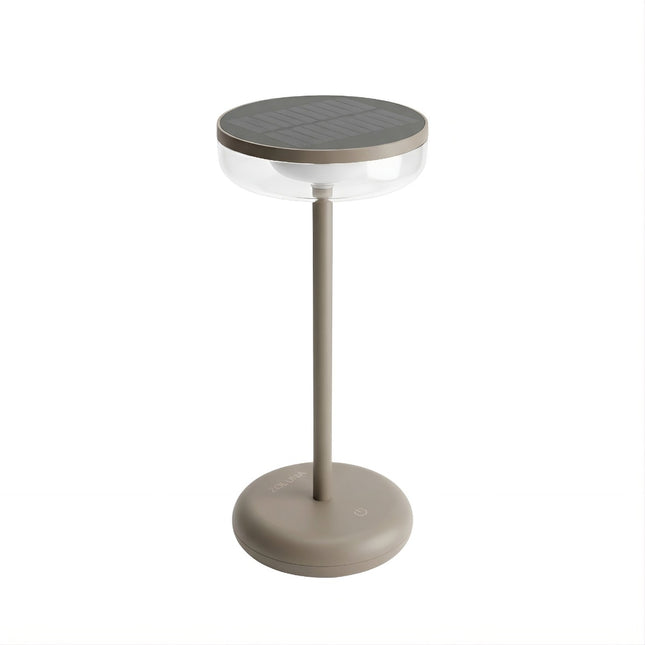 ZOLUNA solar table lamp Bobbie cappuccino