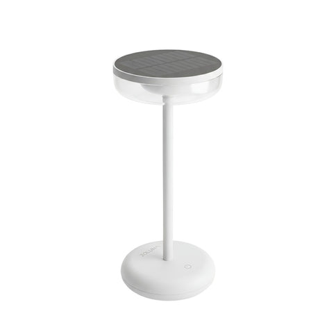 ZOLUNA Solar Table Lamp Bobbie White