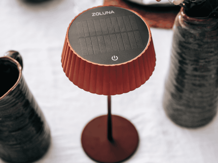 Zoluna solar tafellamp Jyp rusty red
