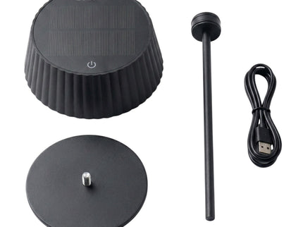 ZOLUNA solar table lamp Jyp black