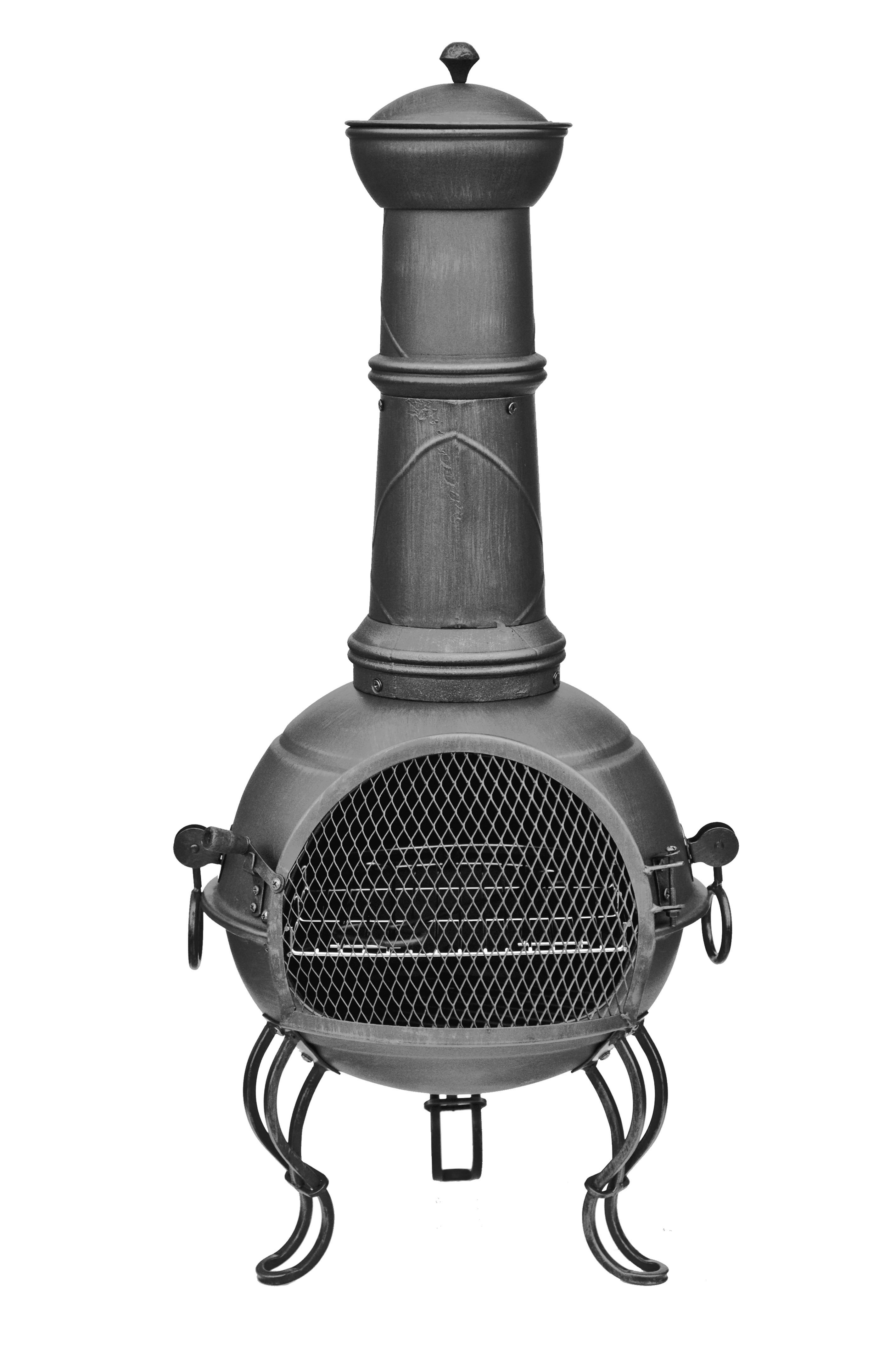 La Hacienda Murcia Large Chimenea │ Firepit-online.com | Outdoor fireplace