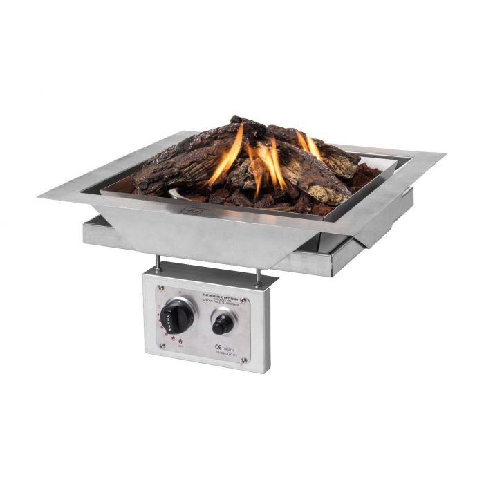 Parelachtig Luipaard Gelukkig is dat Happy Cocooning Built-in-Burner Square Large | Firepit-online.com