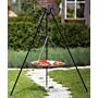 CookKing Tripod 180 cm with Stainless Steel Grill