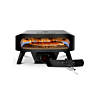 Cozze Classic ROTATE Black 17" gas pizza oven