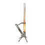 Green Flame Lounge Pellet Heater Stainless Steel