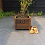 Forno Fire Crate Corten steel