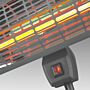 Eurom Q-time 2000S Quartz patio heater