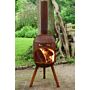 BonFeu BonSolo Rust Fireplace
