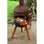 BonFeu BonSolo Rust Fireplace