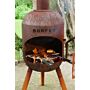 BonFeu BonSolo Rust Fireplace