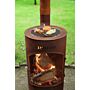 BonFeu Bontino LP Corten Fireplace