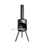 BonFeu BonSelo Black Fireplace