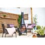 La Hacienda Colorado Mesh Fireplace 160