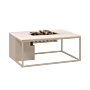 Cosi Firetable Cosiloft 120 Sandy Beige / Stone