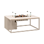 Cosi Firetable Cosiloft 120 Sandy Beige / Stone