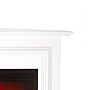 Livin'flame Fireplace Saalbach Corner White