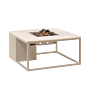 Cosi Firetable Cosiloft 100 Sandy Beige / Stone