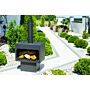 Redfire Jersey XL Fireplace Black