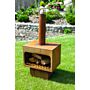 Redfire Jersey XL chiminea (rust)