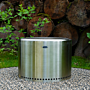 HEAT Smokeless Fire Pit Rokfri Xlarge Stainless Steel