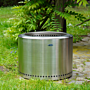 HEAT Smokeless Fire Pit Rokfri Xlarge Stainless Steel