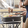 Barbecook E-Carlo Electric Table Grill Grey