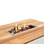 Cosi Fire Table Cosipure 120 White/Teak