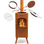 BonFeu Boncarré QLP Rust Fireplace